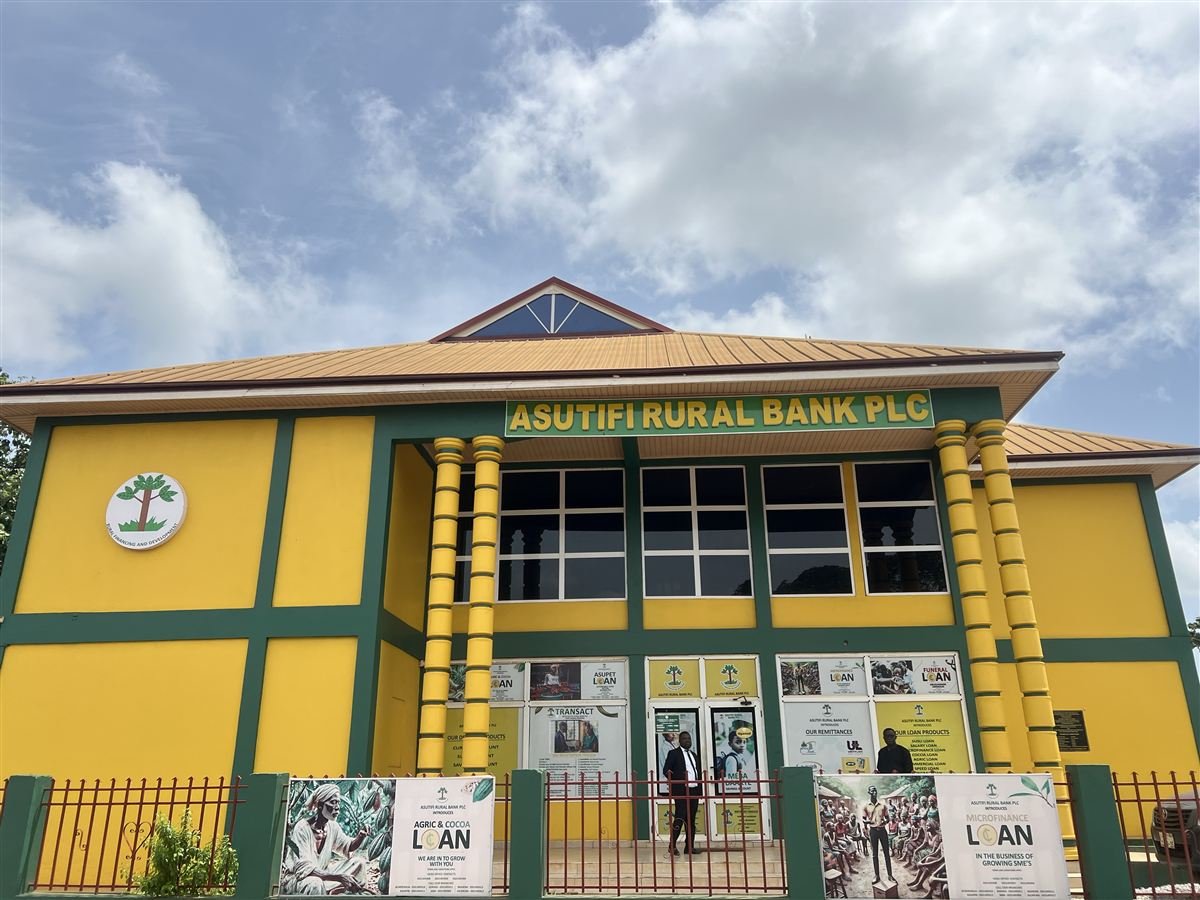 Asutifi Community Bank head office building